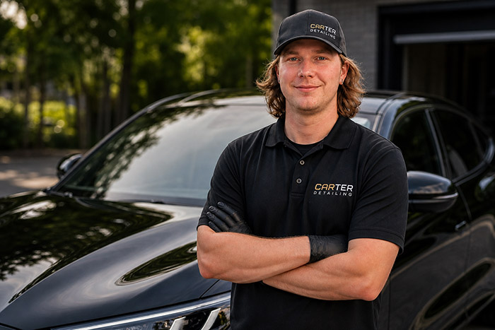 Detailed vehicle or Billings Mobile Detailing team photo